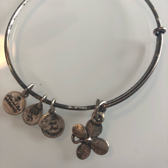 Alex and Ani clover bracelet - Picture 2 of 2